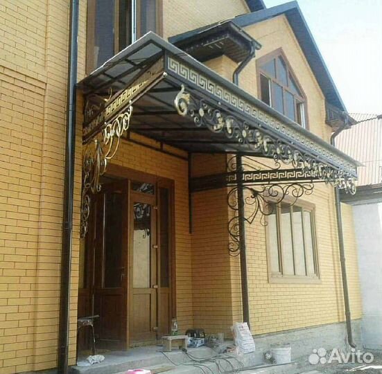 Навес кованный в рассрочку