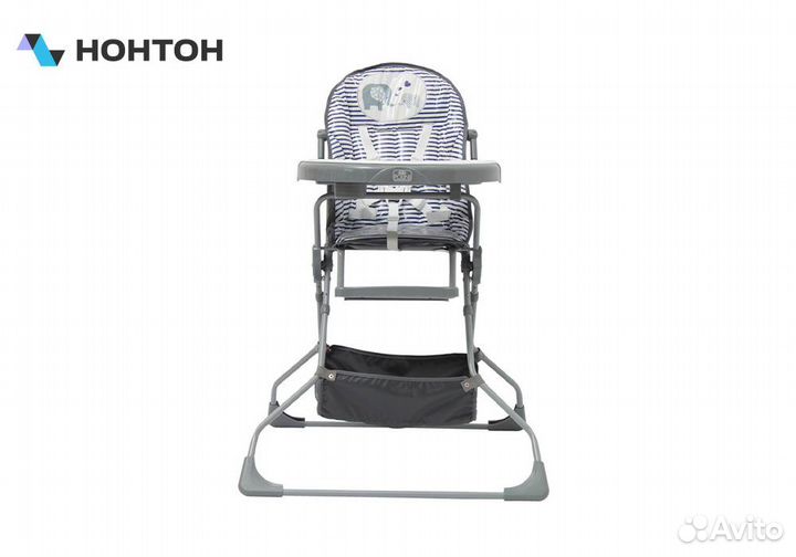 Стульчик для кормления Polini kids 252 Слоник серы