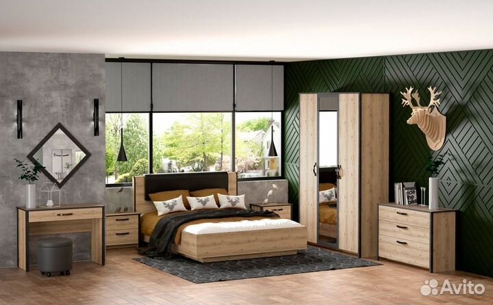 Стол туалетный дуб делано