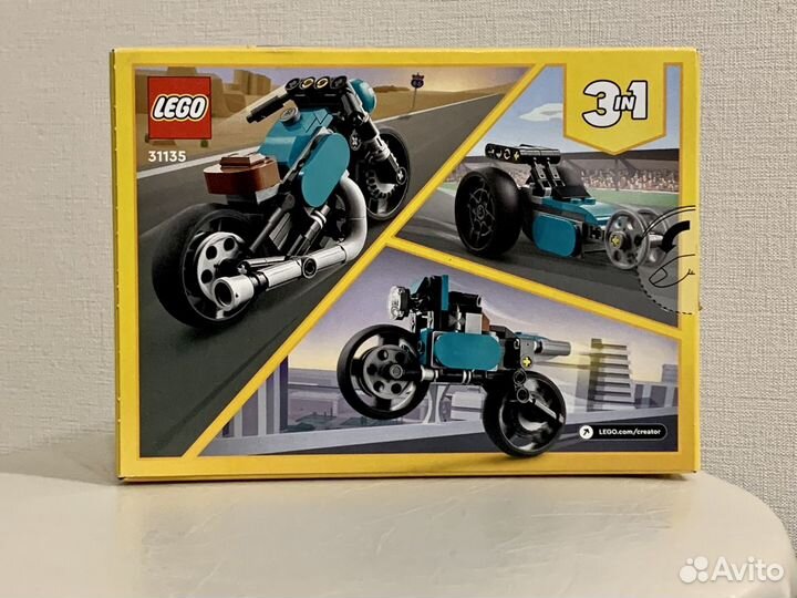 Конструктор lego Creator Винтажный мотоцикл 31135