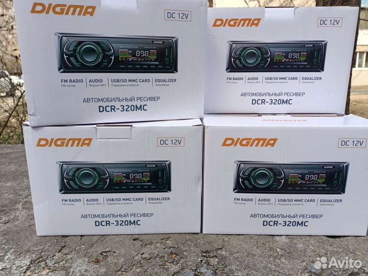 Автомагнитола новая