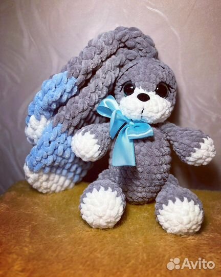 Вязаная игрушка в подарок Валентинка