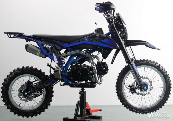 Питбайк Racer TRX140Е синий