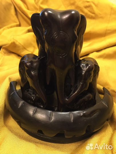 Слон и шесть слонят