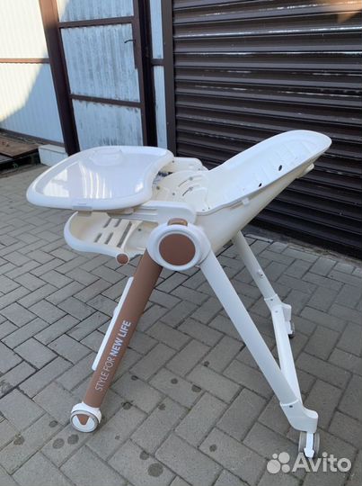 Детский стульчик для кормления happy baby