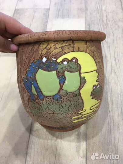 Горшок керамический