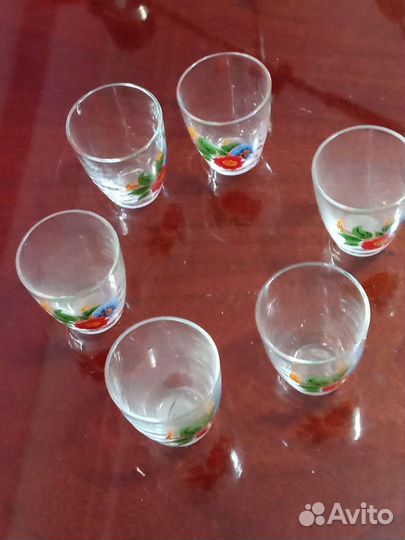 Рюмки, стекло