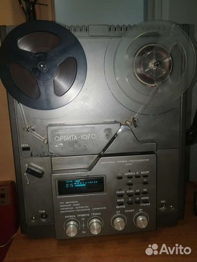 Катушечный магнитофон Орбита 107с