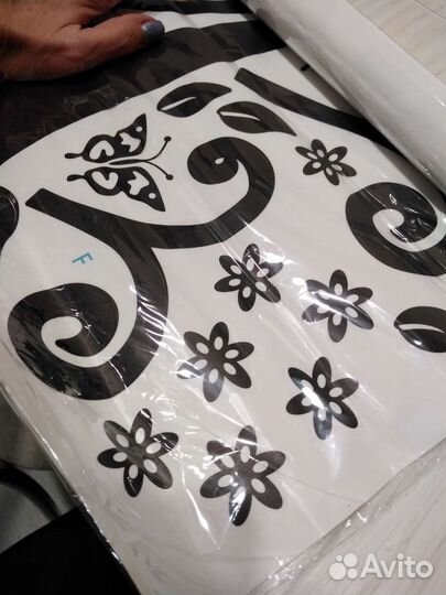 Интерьерная наклейка, для фотоколлажа новая. Д