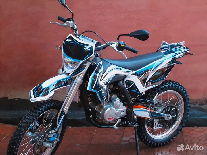 Мотоцикл kayo T2 250 MX enduro Витрина