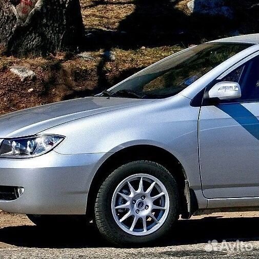 Крыло переднее левое в цвет Lifan Solano 1