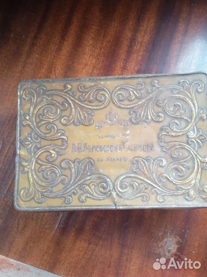 Коробка из под сладостей. 1887 г
