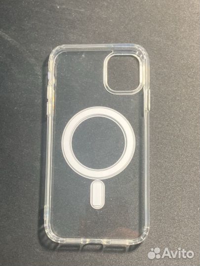 Чехол на iPhone 11 magsafe прозрачный
