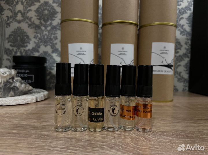 Новый набор духов 3 мл 6 шт