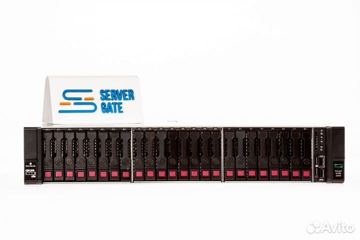 Сервер HP DL380 Gen10 24SFF 2xGold 6130 64GB