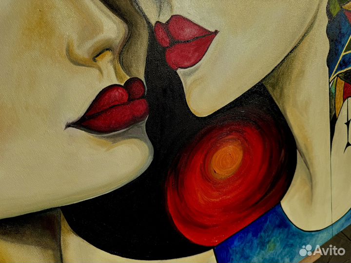 Картина маслом «Гармония противоречий»