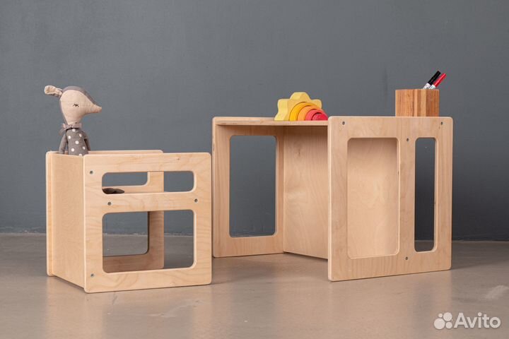 Детский столик и стульчик