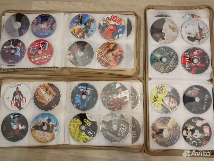 Коллекция фильмов на двд и блю рей