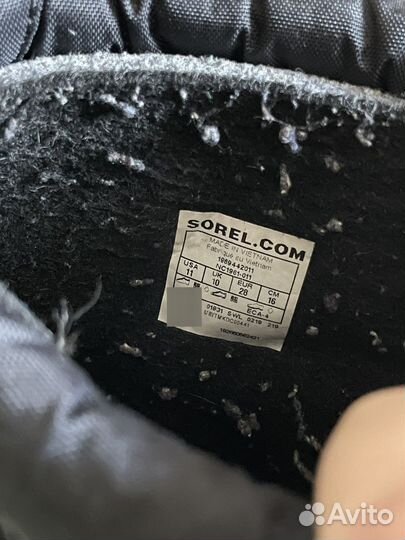 Ботинки зимние sorel 28