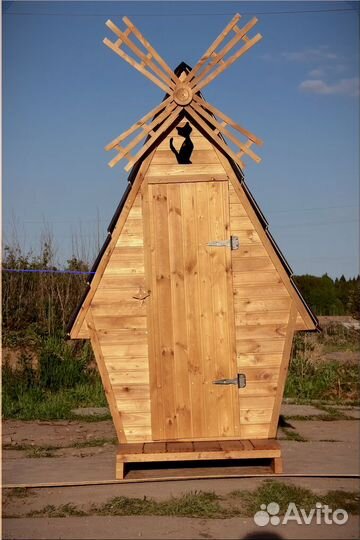 Дачный туалет с установкой HAT111