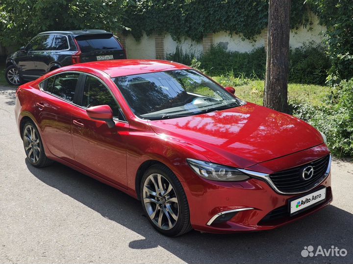 Mazda 6 2.5 AT, 2016, 166 560 км