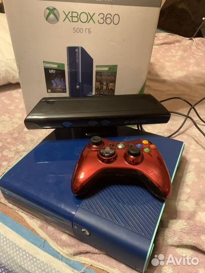 Прошитый Xbox 360E,геймпад,70 игр,кинект