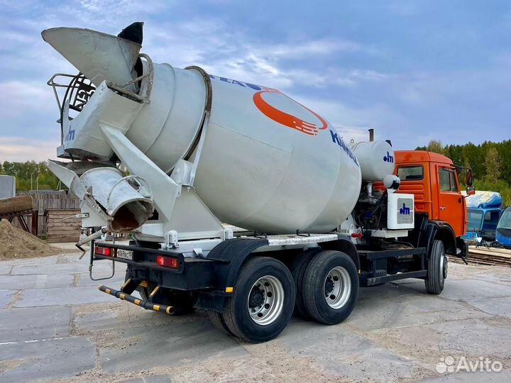 Автобетоносмеситель КамАЗ 65115, 2011