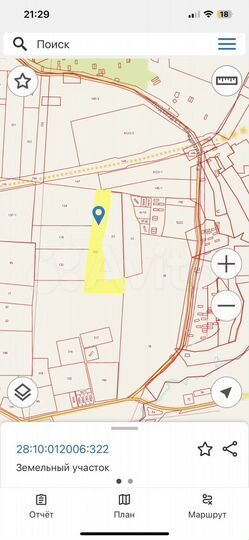 Участок 18,66 га (промназначения)