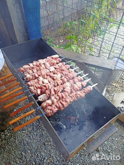 Мангал из толстого железа