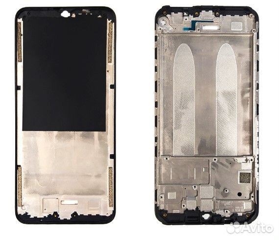 Рамка дисплея для Xiaomi Redmi 9 (черный)