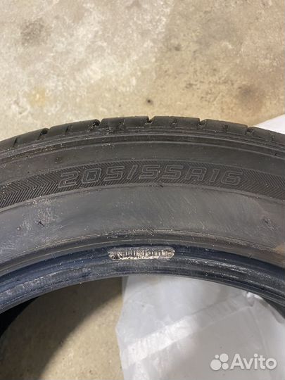 Шины летние бу 205 55 16