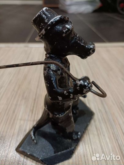 Статуэтка Крокодил Гена и Чебурашка, СССР, литьё