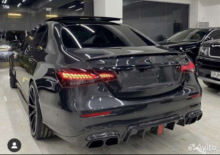 Диффузор брабус на mercedes w 213