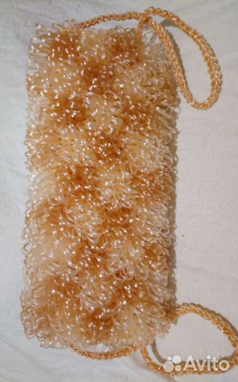 Мочалка с узором