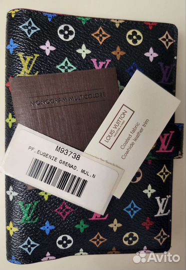 Обложка и мини-блокнот louis vuitton