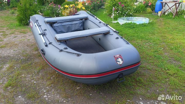 Лодка пвх Хантер 360А (нднд) с ходовым тентом