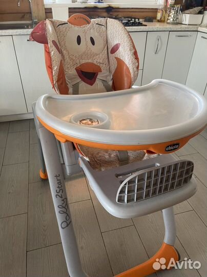Детский стульчик для кормления chicco