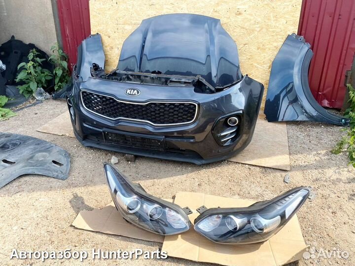 Ноускат Kia Sportage 4 2015-2018 морда в сборе