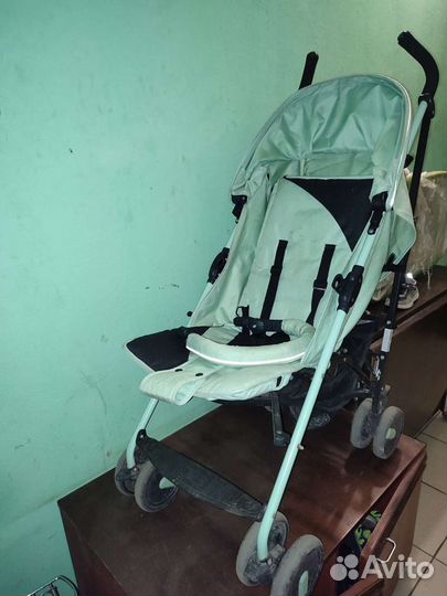 Прогулочная коляска трость бу
