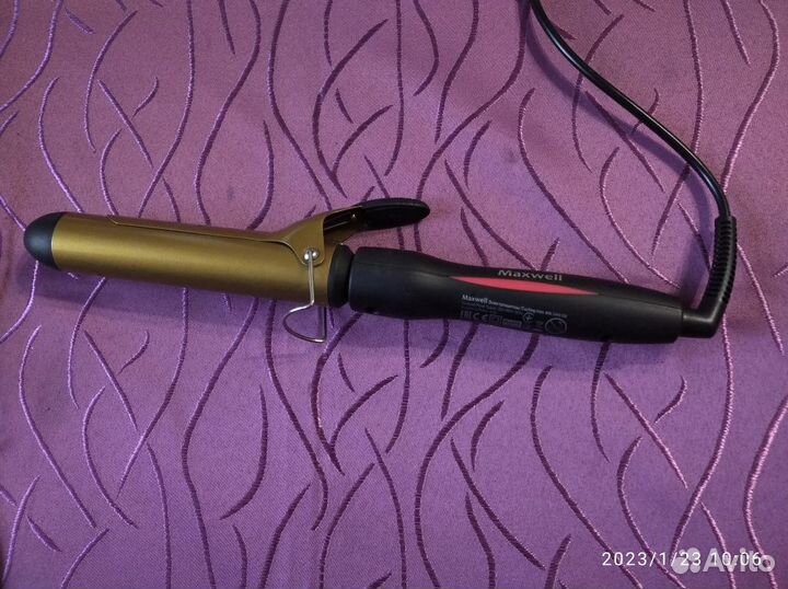 Плойка Maxwell 2412 GD и утюжок. Отличное качество