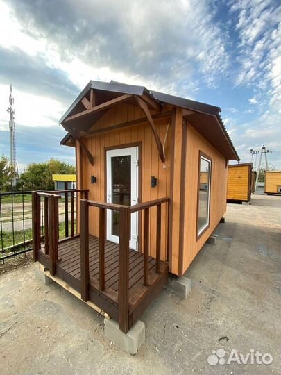 Каркасная баня 15м2