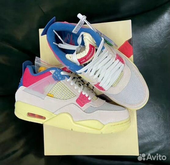 Union x Nike Air Jordan 4 Guava Ice