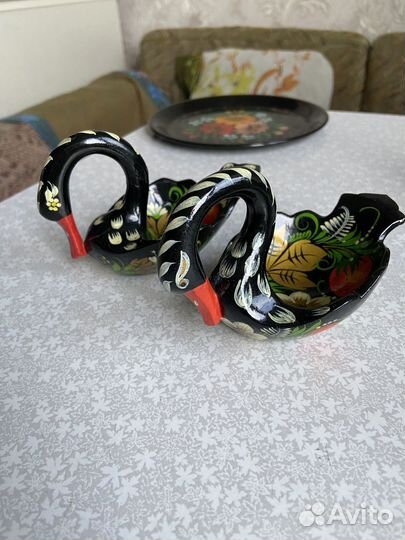 Посуда хохлома