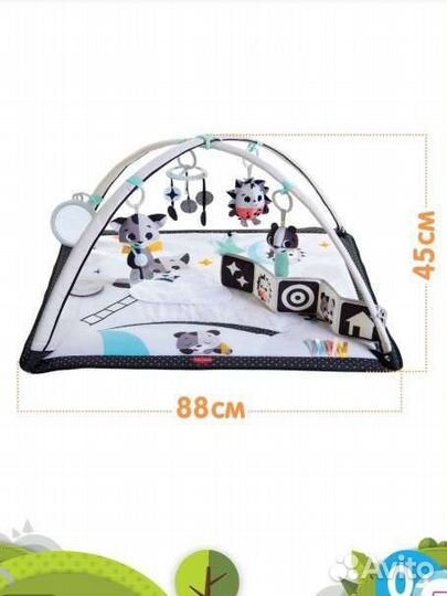 Развивающий коврик tiny love день и ночь