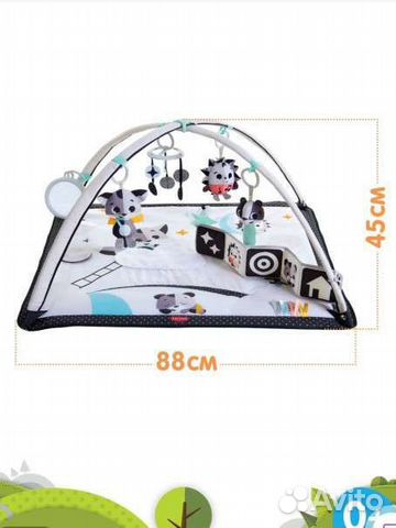 Развивающий коврик tiny love день и ночь