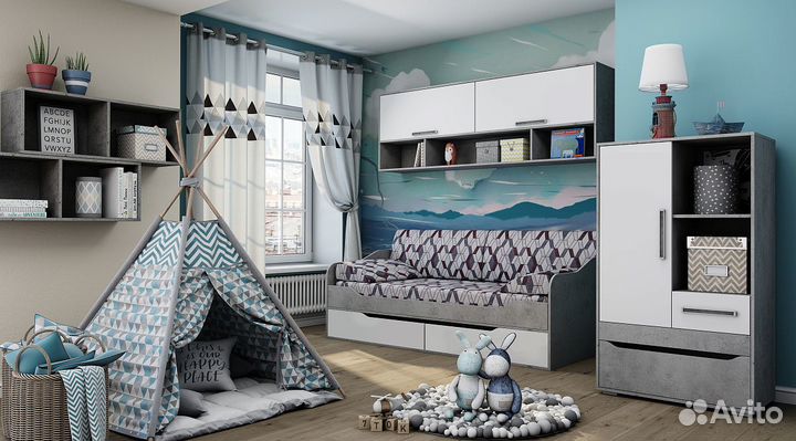 Тумба многоцелевого назначения Грей