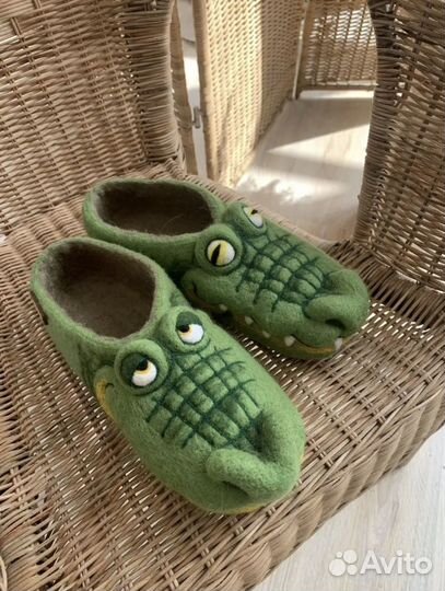 Тапочки войлочные мужские новые