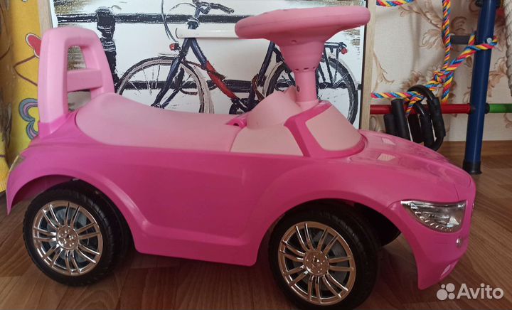 Детский автомобиль каталка, машинка-каталка