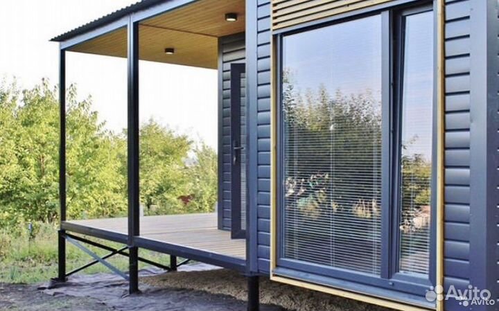 Дачный модульный домик 6х4,8