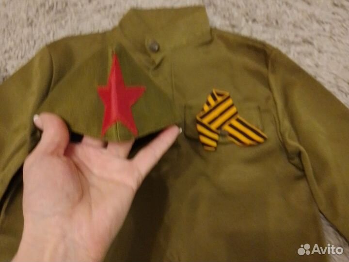 Детский военный костюм